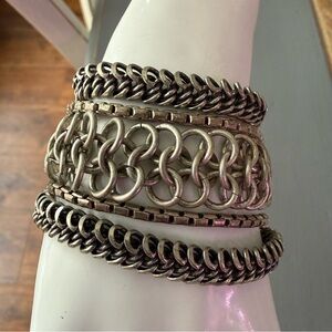 Multi Chain Thick Bracelet